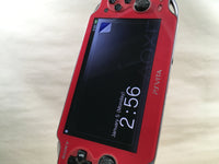 GD8041 Plz Read Item Condi PS Vita PCH-1000 COSMIC RED SONY PSP Console Japan