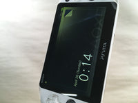 GD8042 Plz Read Item Condi PS Vita PCH-2000 GLACIER WHITE SONY PSP Console Japan
