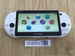 GD8042 Plz Read Item Condi PS Vita PCH-2000 GLACIER WHITE SONY PSP Console Japan