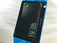 GD8043 Plz Read Item Condi PS Vita PCH-2000 AQUA BLUE SONY PSP Console Japan