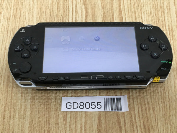 GD8055 No Battery PSP-1000 BLACK SONY PSP Console Japan
