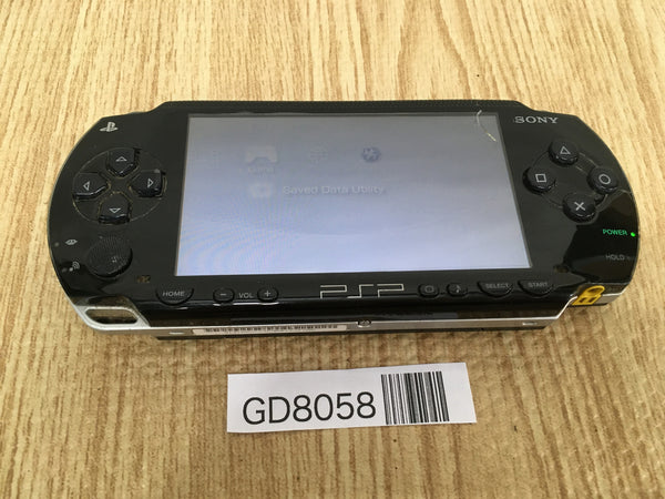 GD8058 Plz Read Item Condi PSP-1000 BLACK SONY PSP Console Japan