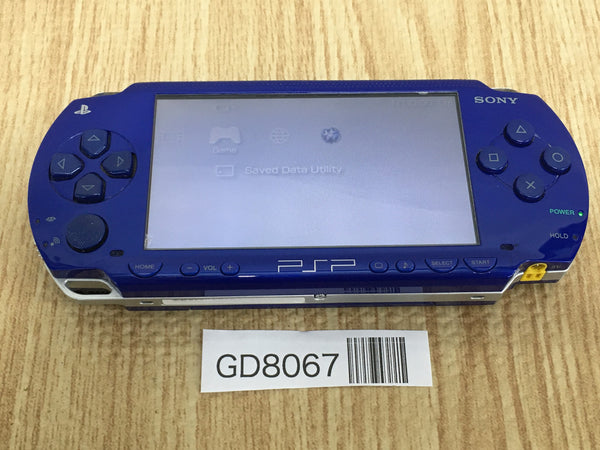 GD8067 No Battery PSP-1000 METALLIC BLUE SONY PSP Console Japan