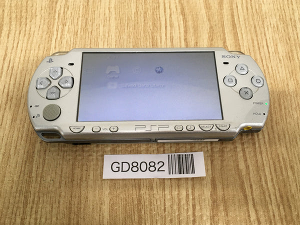 GD8082 Plz Read Item Condi PSP-2000 ICE Silver SONY PSP Console Japan