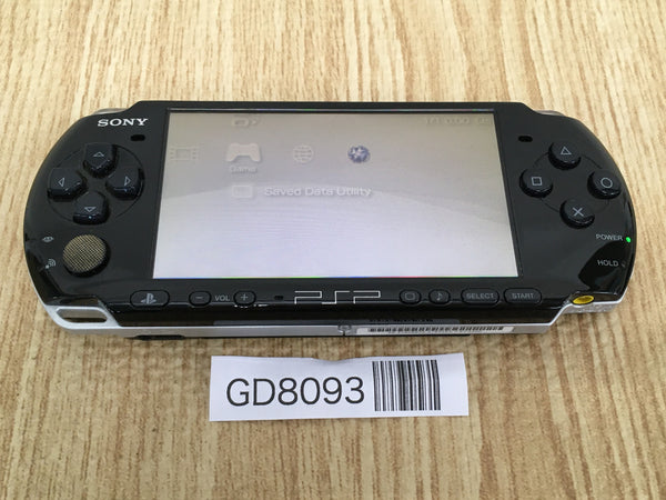 GD8093 Plz Read Item Condi PSP-3000 PIANO BLACK SONY PSP Console Japan