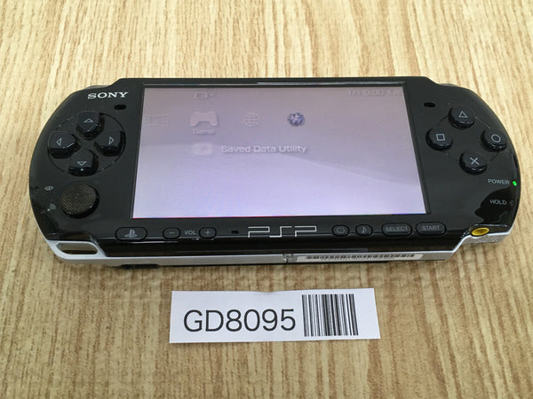 GD8095 Plz Read Item Condi PSP-3000 PIANO BLACK SONY PSP Console Japan