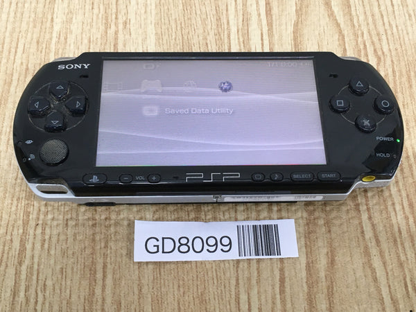 GD8099 Plz Read Item Condi PSP-3000 PIANO BLACK SONY PSP Console Japan