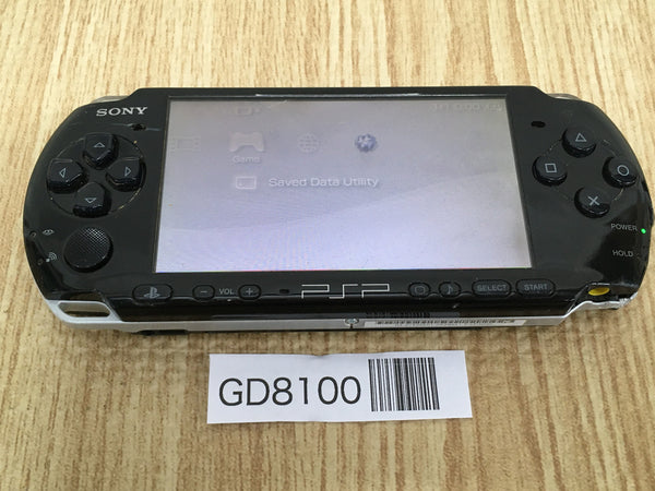 GD8100 Plz Read Item Condi PSP-3000 PIANO BLACK SONY PSP Console Japan