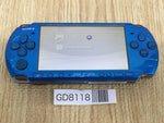 GD8118 Plz Read Item Condi PSP-3000 VIBRANT BLUE SONY PSP Console Japan