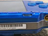 GD8121 Plz Read Item Condi PSP-3000 VIBRANT BLUE SONY PSP Console Japan