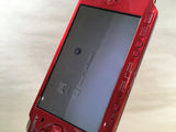 GD8123 Plz Read Item Condi PSP-3000 RADIANT RED SONY PSP Console Japan