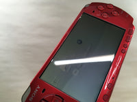 GD8125 Plz Read Item Condi PSP-3000 RADIANT RED SONY PSP Console Japan