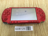 GD8125 Plz Read Item Condi PSP-3000 RADIANT RED SONY PSP Console Japan