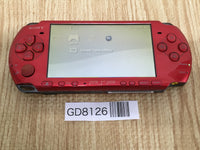 GD8126 Plz Read Item Condi PSP-3000 RADIANT RED SONY PSP Console Japan