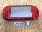GD8128 Plz Read Item Condi PSP-3000 RADIANT RED SONY PSP Console Japan