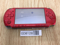 GD8128 Plz Read Item Condi PSP-3000 RADIANT RED SONY PSP Console Japan