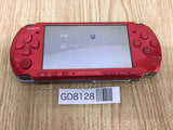 GD8128 Plz Read Item Condi PSP-3000 RADIANT RED SONY PSP Console Japan