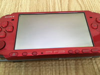 GD8128 Plz Read Item Condi PSP-3000 RADIANT RED SONY PSP Console Japan