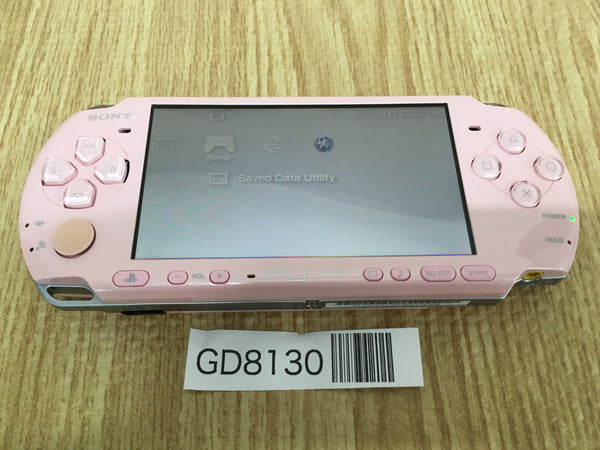 GD8130 Plz Read Item Condi PSP-3000 BLOSSOM PINK SONY PSP Console Japan