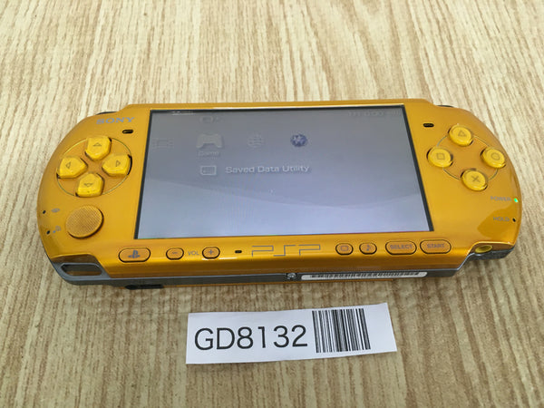 GD8132 Plz Read Item Condi PSP-3000 BRIGHT YELLOW SONY PSP Console Japan