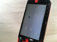 GD8133 Plz Read Item Condi PSP-3000 BLACK & RED SONY PSP Console Japan