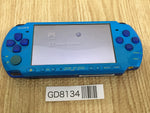 GD8134 No Battery PSP-3000 Sky Marine Blue SONY PSP Console Japan