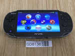 GD8136 PS Vita PCH-1000 CRYSTAL BLACK SONY PSP Console Japan