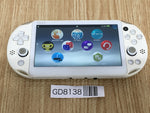 GD8138 Plz Read Item Condi PS Vita PCH-2000 WHITE SONY PSP Console Japan