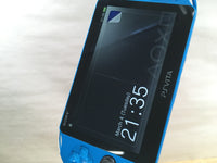 GD8139 Plz Read Item Condi PS Vita PCH-2000 AQUA BLUE SONY PSP Console Japan