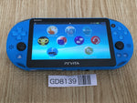 GD8139 Plz Read Item Condi PS Vita PCH-2000 AQUA BLUE SONY PSP Console Japan