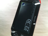 GD8140 Plz Read Item Condi PS Vita PCH-2000 RED AND BLACK SONY PSP Console Japan