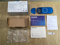 GD8141 PSP-3000 VIBRANT BLUE BOXED SONY PSP Console Japan
