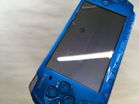 GD8141 PSP-3000 VIBRANT BLUE BOXED SONY PSP Console Japan