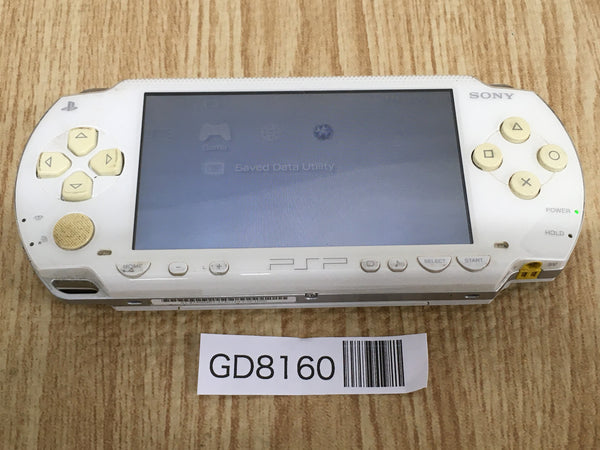 GD8160 Plz Read Item Condi PSP-1000 CERAMIC WHITE SONY PSP Console Japan
