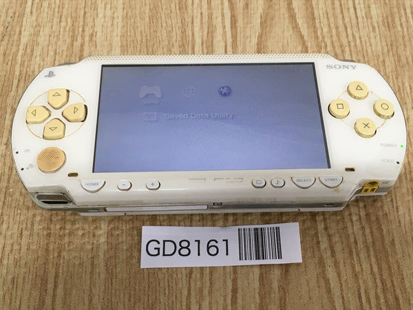 GD8161 Plz Read Item Condi PSP-1000 CERAMIC WHITE SONY PSP Console Japan