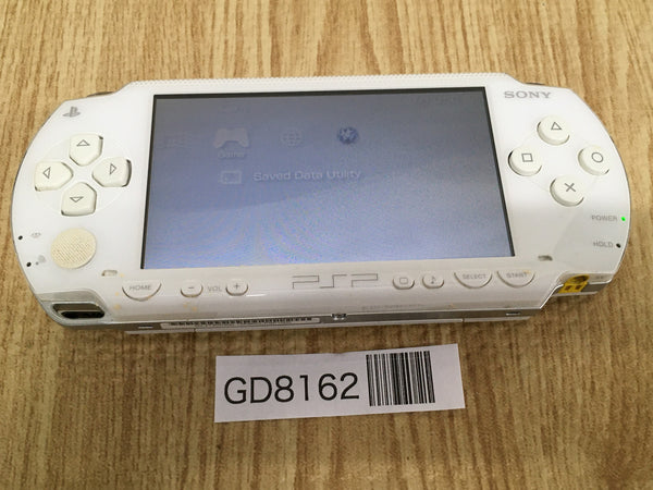 GD8162 Plz Read Item Condi PSP-1000 CERAMIC WHITE SONY PSP Console Japan