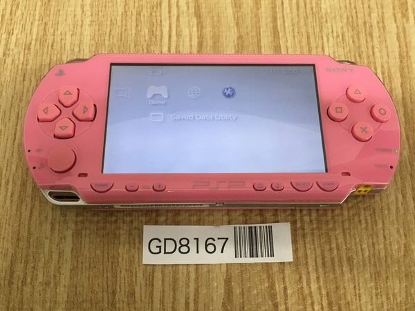 GD8167 Plz Read Item Condi PSP-1000 PINK SONY PSP Console Japan