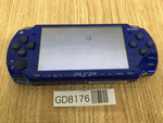 GD8176 Plz Read Item Condi PSP-2000 METALLIC BLUE SONY PSP Console Japan