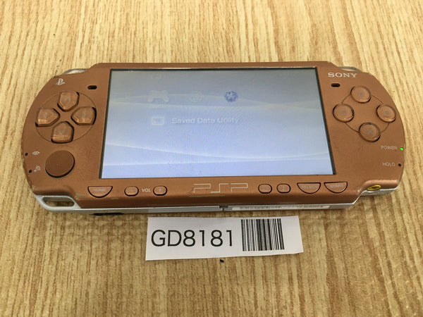 GD8181 Plz Read Item Condi PSP-2000 MATTE BRONZE SONY PSP Console Japan