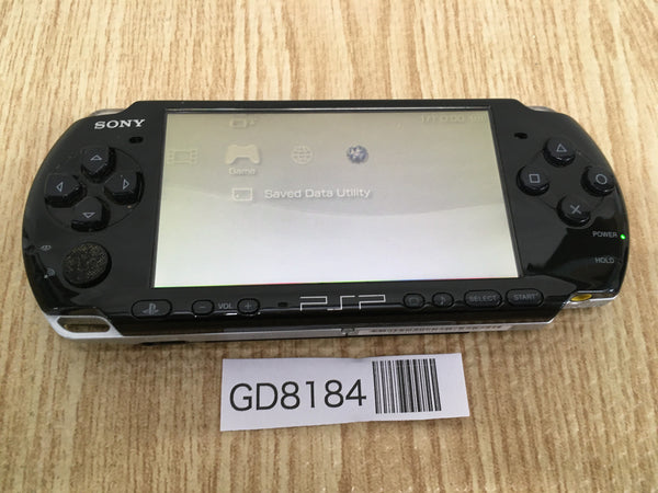 GD8184 Plz Read Item Condi PSP-3000 PIANO BLACK SONY PSP Console Japan