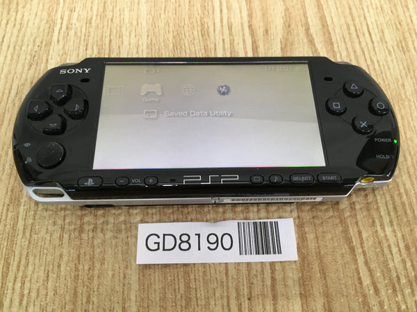 GD8190 Plz Read Item Condi PSP-3000 PIANO BLACK SONY PSP Console Japan