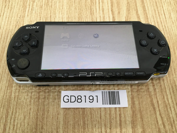 GD8191 Plz Read Item Condi PSP-3000 PIANO BLACK SONY PSP Console Japan