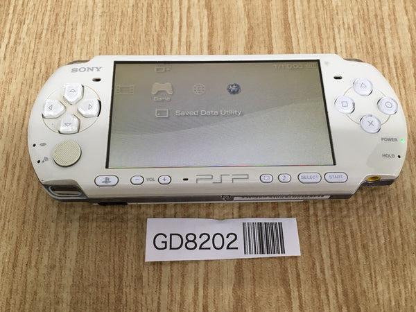 GD8202 Plz Read Item Condi PSP-3000 PEARL WHITE SONY PSP Console Japan