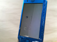 GD8215 Plz Read Item Condi PSP-3000 VIBRANT BLUE SONY PSP Console Japan