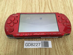 GD8227 Plz Read Item Condi PSP-3000 RADIANT RED SONY PSP Console Japan