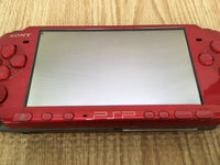 GD8227 Plz Read Item Condi PSP-3000 RADIANT RED SONY PSP Console Japan