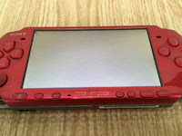 GD8228 Plz Read Item Condi PSP-3000 RADIANT RED SONY PSP Console Japan