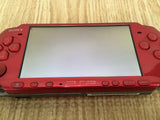 GD8228 Plz Read Item Condi PSP-3000 RADIANT RED SONY PSP Console Japan