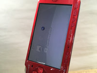 GD8230 Plz Read Item Condi PSP-3000 RADIANT RED SONY PSP Console Japan