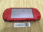 GD8230 Plz Read Item Condi PSP-3000 RADIANT RED SONY PSP Console Japan